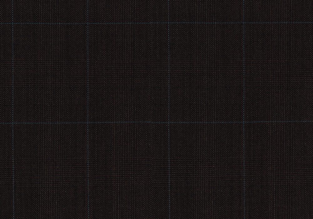 SIGNATURE BROWN PRINCE OF WALES WITH BLUE WINDOW PANE